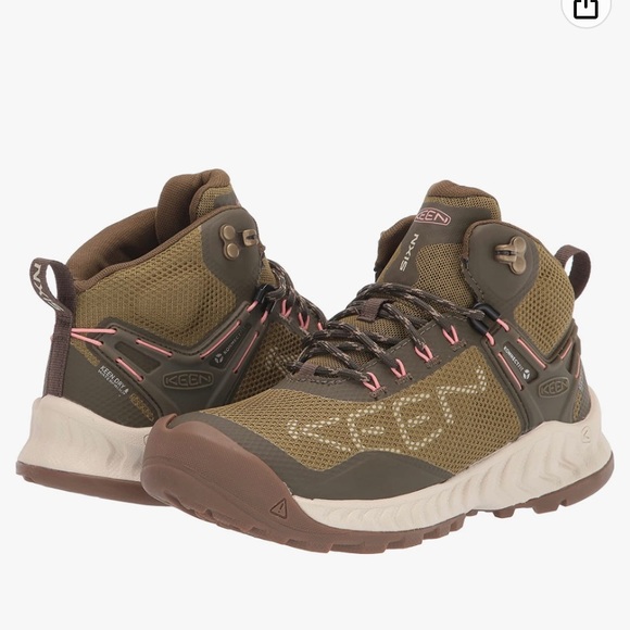 Keen Shoes Keen Womens Nxis Evo Mid Height Waterproof Fast Packing